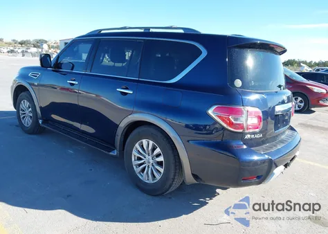 2018 Nissan Armada Sv из США, поврежденный, VIN JN8AY2ND8J9060338